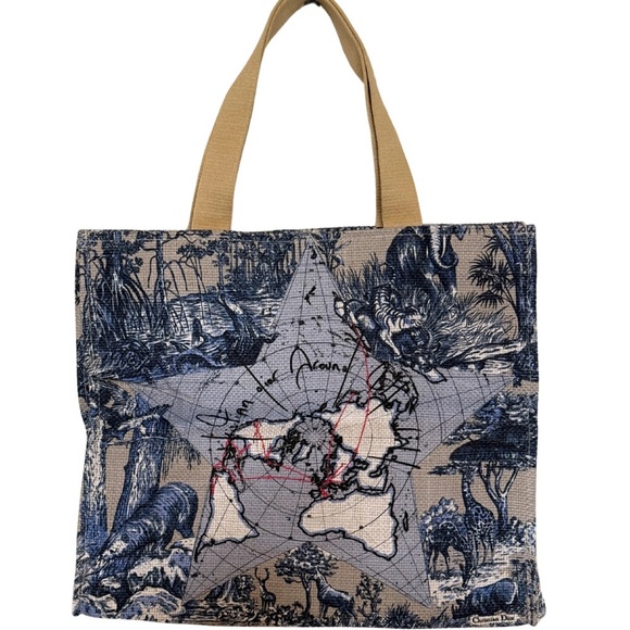 Dior Handbags - New Dior Beauté "Around the World" Tote (Authenticated)